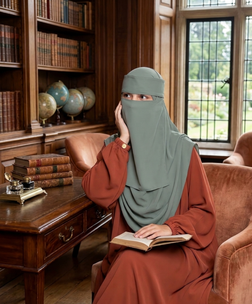 طقم نقاب سعودي